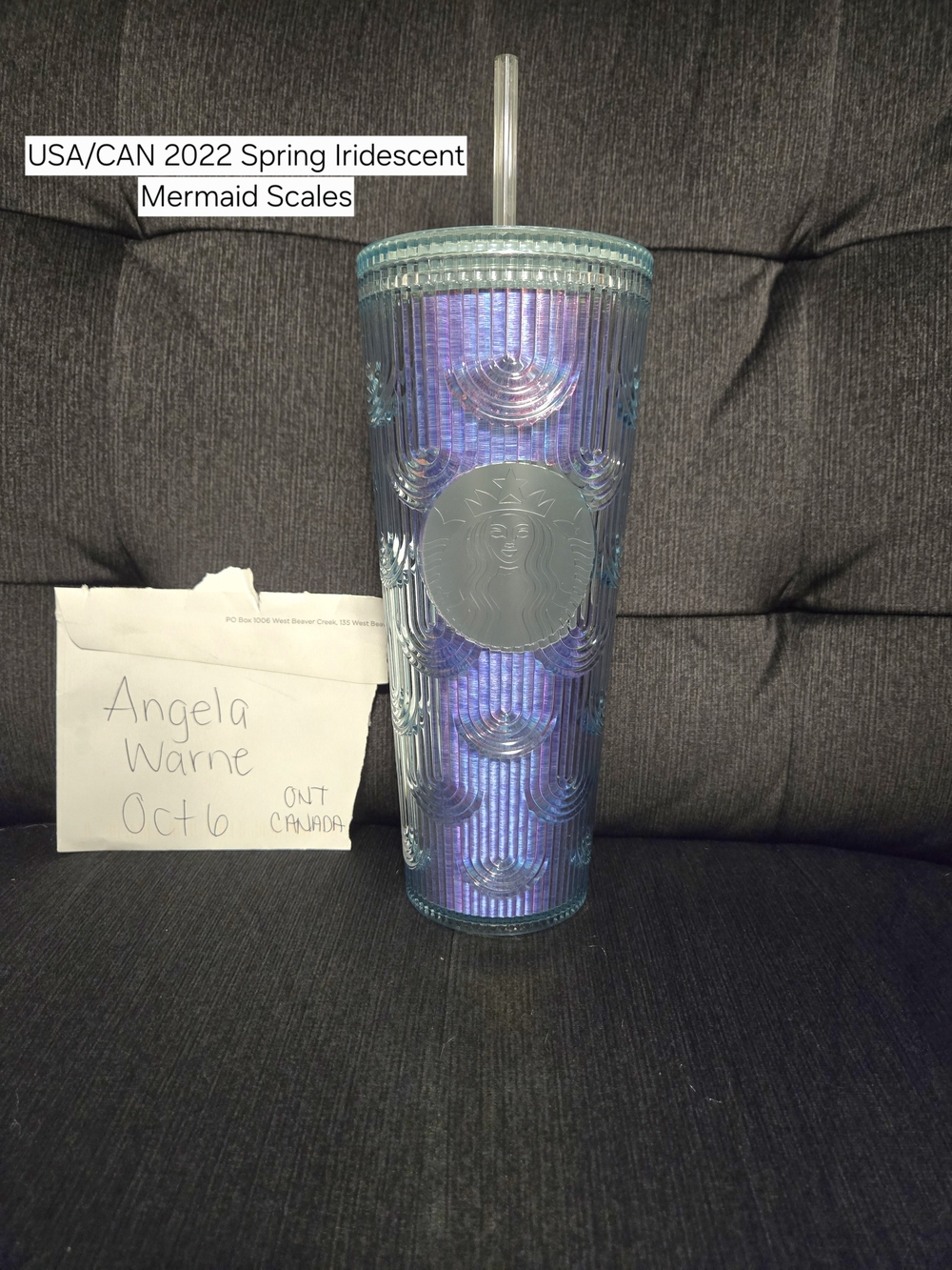 Starbucks Iridescent Mermaid Scales
